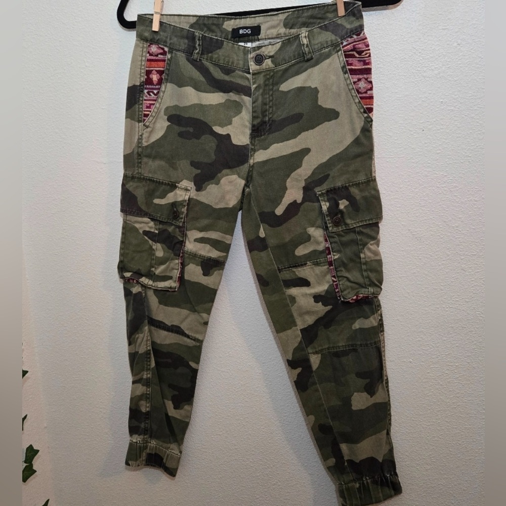 BDG Women’s Camo Cargo Joggers